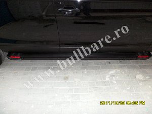 Praguri laterale inox Audi Q7, cod model P005 Bullbar inox Audi Q7, praguri inox Audi Q7, praguri aluminiu Audi Q7, scut metalic motor Audi Q7, carlig tractare Audi...