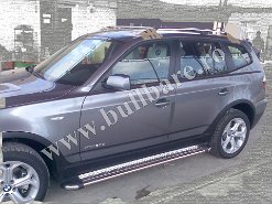 BMW X3 Praguri inox P003 (1) Bullbar inox BMW X3, praguri inox BMW X3, praguri aluminiu BMW X3, scut metalic motor BMW X3, carlig tractare BMW X3, jenti aliaj BMW X3, paravanturi geam BMW...