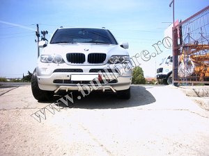 BMW X5 Bullbar inox BMW X5, praguri inox BMW X5, praguri aluminiu BMW X5, scut metalic motor BMW X5, carlig tractare BMW X5,...