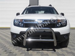 D. Duster Bullbar inox B001 (1) Bullbar inox Dacia Duster, bullbar poliuretan Dacia Duster, praguri inox Dacia Duster, praguri aluminiu Dacia Duster, toros-uri Dacia Duster, scut metalic motor...