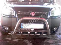 F. DOBLO 05-10 Bullbar inox B005 Bullbar inox Fiat Doblo '05-'10, bullbar poliuretan Fiat Doblo '05-'10, praguri inox Fiat Doblo '05-'10, praguri aluminiu Fiat Doblo '05-'10, toros-uri Fiat...