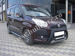 F. DOBLO 10+ Bullbar poliuretan BP006 (3) Bullbar inox Fiat Doblo '10+, bullbar poliuretan Fiat Doblo '10+, praguri inox Fiat Doblo '10+, praguri aluminiu Fiat Doblo '10+, toros-uri Fiat Doblo '10+,...