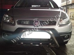 F. Sedici Bullbar inox Bullbar inox Fiat Sedici, bullbar poliuretan Fiat Sedici, praguri inox Fiat Sedici, praguri aluminiu Fiat Sedici, toros-uri Fiat Sedici, scut metalic motor Fiat...
