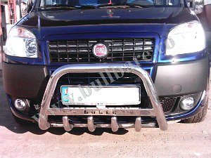 FIAT DOBLO 05-10 Bullbar inox Fiat Doblo '05-'10, bullbar poliuretan Fiat Doblo '05-'10, praguri inox Fiat Doblo '05-'10, praguri...