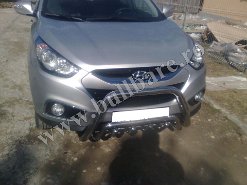 Hyundai IX-35 Bullbar inox B020 1 Bullbar inox Hyundai IX-35, bullbar poliuretan Hyundai IX-35, praguri inox Hyundai IX-35, praguri aluminiu Hyundai IX-35, toros-uri Hyundai IX-35, scut metalic...