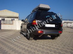 H. Santa Fe '01-'06 Bullbar spate BS001 1 Bullbar inox Hyundai Santa Fe '01-'06, bullbar poliuretan Hyundai Santa Fe '01-'06, praguri inox Hyundai Santa Fe '01-'06, praguri aluminiu Hyundai Santa Fe...