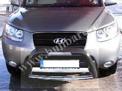 H. Santa Fe '07-'12 Bullbar BP002 4 Bullbar inox Hyundai Santa Fe '07-'12, bullbar poliuretan Hyundai Santa Fe '07-'12, praguri inox Hyundai Santa Fe '07-'12, praguri aluminiu Hyundai Santa Fe...