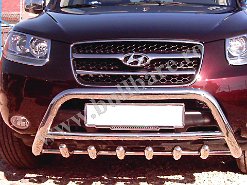 H. Santa Fe '07-'12 Bullbar inox B004 6 Bullbar inox Hyundai Santa Fe '07-'12, bullbar poliuretan Hyundai Santa Fe '07-'12, praguri inox Hyundai Santa Fe '07-'12, praguri aluminiu Hyundai Santa Fe...