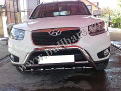 H. Santa Fe '13+ Bullbar inox B004 2 Bullbar inox Hyundai Santa Fe '13+, bullbar poliuretan Hyundai Santa Fe '13+, praguri inox Hyundai Santa Fe '13+, praguri aluminiu Hyundai Santa Fe '13+,...