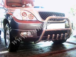 H. Terracan '04-'07 Bullbar inox B004 1 Bullbar inox Hyundai Terracan '04-'07, bullbar poliuretan Hyundai Terracan '04-'07, praguri inox Hyundai Terracan '04-'07, praguri aluminiu Hyundai Terracan...