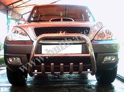 H. Terracan '04-'07 Bullbar inox B004 Bullbar inox Hyundai Terracan '04-'07, bullbar poliuretan Hyundai Terracan '04-'07, praguri inox Hyundai Terracan '04-'07, praguri aluminiu Hyundai Terracan...