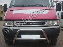 Iveco Daily '00-'06 Bullbar inox B001 Bullbar inox Iveco Daily, bullbar poliuretan Iveco Daily, praguri inox Iveco Daily, praguri aluminiu Iveco Daily, toros-uri Iveco Daily, scut metalic motor...