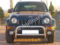 Jeep Cherokee '02-'07 Bullbar inox B001 Bullbar inox Jeep Cherokee Liberty '02-'07, bullbar poliuretan Jeep Cherokee Liberty '02-'07, praguri inox Jeep Cherokee Liberty '02-'07, praguri aluminiu Jeep...