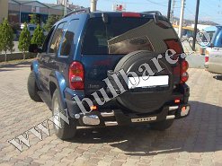 Jeep Cherokee '02-'07 Bullbar spate BS019 Bullbar inox Jeep Cherokee Liberty '02-'07, bullbar poliuretan Jeep Cherokee Liberty '02-'07, praguri inox Jeep Cherokee Liberty '02-'07, praguri aluminiu Jeep...
