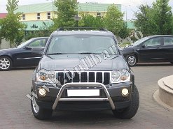Bullbar inox J. G. Cherokee '05-'10 B001 1 Bullbar inox Jeep Grand Cherokee '05-'10, bullbar poliuretan Jeep Grand Cherokee '05-'10, praguri inox Jeep Grand Cherokee '05-'10, praguri aluminiu Jeep Grand...