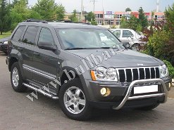 Bullbar inox J. G. Cherokee '05-'10 B001 2 Bullbar inox Jeep Grand Cherokee '05-'10, bullbar poliuretan Jeep Grand Cherokee '05-'10, praguri inox Jeep Grand Cherokee '05-'10, praguri aluminiu Jeep Grand...