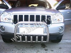 Bullbar inox J. G. Cherokee B004 4 Bullbar inox Jeep Grand Cherokee '05-'10, bullbar poliuretan Jeep Grand Cherokee '05-'10, praguri inox Jeep Grand Cherokee '05-'10, praguri aluminiu Jeep Grand...