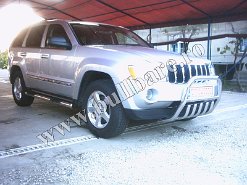 Bullbar inox J. G. Cherokee B004 5 Bullbar inox Jeep Grand Cherokee '05-'10, bullbar poliuretan Jeep Grand Cherokee '05-'10, praguri inox Jeep Grand Cherokee '05-'10, praguri aluminiu Jeep Grand...