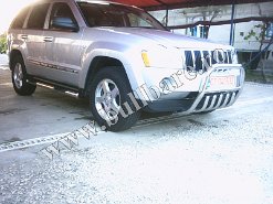 Bullbar inox J. G. Cherokee B004 6 Bullbar inox Jeep Grand Cherokee '05-'10, bullbar poliuretan Jeep Grand Cherokee '05-'10, praguri inox Jeep Grand Cherokee '05-'10, praguri aluminiu Jeep Grand...