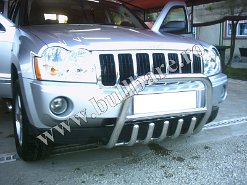 Bullbar inox J. G. Cherokee B004 7 Bullbar inox Jeep Grand Cherokee '05-'10, bullbar poliuretan Jeep Grand Cherokee '05-'10, praguri inox Jeep Grand Cherokee '05-'10, praguri aluminiu Jeep Grand...