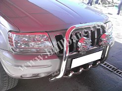 Bullbar inox J. G. Cherokee '99-'04 B011 6 Bullbar inox Jeep Grand Cherokee '99-'04, bullbar poliuretan Jeep Grand Cherokee '99-'04, praguri inox Jeep Grand Cherokee '99-'04, praguri aluminiu Jeep Grand...