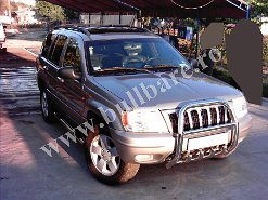 Bullbar inox J. G. Cherokee '99-'04 B011 Bullbar inox Jeep Grand Cherokee '99-'04, bullbar poliuretan Jeep Grand Cherokee '99-'04, praguri inox Jeep Grand Cherokee '99-'04, praguri aluminiu Jeep Grand...
