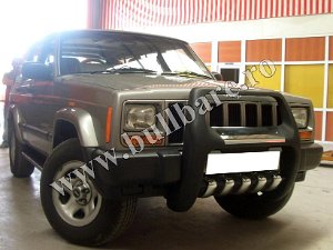 JEEP GRAND CHEROKEE '93-'98 Bullbar inox Jeep Grand Cherokee '93-'98, bullbar poliuretan Jeep Grand Cherokee '93-'98, praguri inox Jeep Grand...
