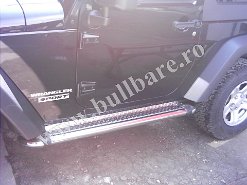 Praguri inox J. Wrangler 2D '07+ P003 3 Bullbar inox Jeep Wrangler '07+, bullbar poliuretan Jeep Wrangler '07+, praguri inox Jeep Wrangler '07+, praguri aluminiu Jeep Wrangler '07+, toros-uri Jeep...