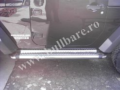 Praguri inox J. Wrangler 2D '07+ P003 4 Bullbar inox Jeep Wrangler '07+, bullbar poliuretan Jeep Wrangler '07+, praguri inox Jeep Wrangler '07+, praguri aluminiu Jeep Wrangler '07+, toros-uri Jeep...