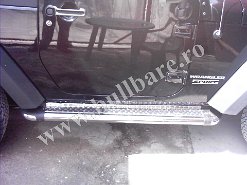 Praguri inox J. Wrangler 2D '07+ P003 7 Bullbar inox Jeep Wrangler '07+, bullbar poliuretan Jeep Wrangler '07+, praguri inox Jeep Wrangler '07+, praguri aluminiu Jeep Wrangler '07+, toros-uri Jeep...