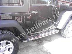Praguri inox J. Wrangler 2D '07+ P003 8 Bullbar inox Jeep Wrangler '07+, bullbar poliuretan Jeep Wrangler '07+, praguri inox Jeep Wrangler '07+, praguri aluminiu Jeep Wrangler '07+, toros-uri Jeep...