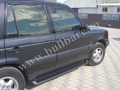 Prag aluminiu negru Range Rover '94-'02, cod model P011 (1) Bullbar inox L.R. Range Rover '94-'02, bullbar poliuretan L.R. Range Rover '94-'02, praguri inox L.R. Range Rover '94-'02, praguri aluminiu L.R. Range Rover...
