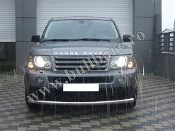 Bullbar inox Range Rover Sport '04-'13, cod model B021 Bullbar inox L.R. Range Rover Sport '04-'13, bullbar poliuretan L.R. Range Rover Sport '04-'13, praguri inox L.R. Range Rover Sport '04-'13, praguri aluminiu...