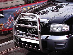 Bullbar inox Mazda B2500 '99-'06, cod model B012 (1) Bullbar inox Mazda B2500 '99-'06, bullbar poliuretan Mazda B2500 '99-'06, praguri inox Mazda B2500 '99-'06, praguri aluminiu Mazda B2500 '99-'06, toros-uri...