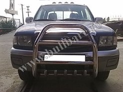 Bullbar inox Mazda B2500 '99-'06, cod model B012 (3) Bullbar inox Mazda B2500 '99-'06, bullbar poliuretan Mazda B2500 '99-'06, praguri inox Mazda B2500 '99-'06, praguri aluminiu Mazda B2500 '99-'06, toros-uri...