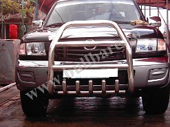 Bullbar inox Mazda B2500 '99-'06, cod model B012 Bullbar inox Mazda B2500 '99-'06, bullbar poliuretan Mazda B2500 '99-'06, praguri inox Mazda B2500 '99-'06, praguri aluminiu Mazda B2500 '99-'06, toros-uri...