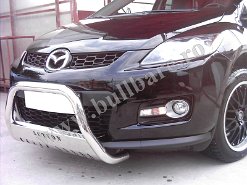 Bullbar inox Mazda CX7 (1) Bullbar inox Mazda CX7, bullbar poliuretan Mazda CX7, praguri inox Mazda CX7, praguri aluminiu Mazda CX7, toros-uri Mazda CX7, scut metalic motor Mazda CX7,...