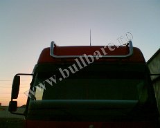 Bullbar inox, suport proiectoare tavan, Mercedes Axor (1)