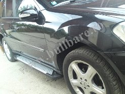 Praguri aluminiu Mercedes ML W164 '05-'11, cod model P020 (19 Bullbar inox Mercedes ML W164 '05-'11, praguri inox Mercedes ML W164 '05-'11, praguri aluminiu Mercedes ML W164 '05-'11, scut metalic motor Mercedes ML W164...
