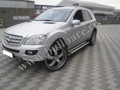 Praguri inox Mercedes ML W164 '05-'11, cod model P003 (3) Bullbar inox Mercedes ML W164 '05-'11, praguri inox Mercedes ML W164 '05-'11, praguri aluminiu Mercedes ML W164 '05-'11, scut metalic motor Mercedes ML W164...
