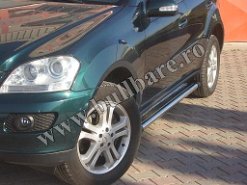 Praguri inox Mercedes ML W164 '05-'11, cod model P003 (4) Bullbar inox Mercedes ML W164 '05-'11, praguri inox Mercedes ML W164 '05-'11, praguri aluminiu Mercedes ML W164 '05-'11, scut metalic motor Mercedes ML W164...