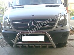 Bullbar inox M. Sprinter '08+, cod model B004x (2) Bullbar inox Mercedes Sprinter '08+, praguri inox Mercedes Sprinter '08+, praguri aluminiu Mercedes Sprinter '08+, scut metalic motor Mercedes Sprinter '08+,...