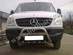 Bullbar inox M. Sprinter '08+, cod model B005 (3) Bullbar inox Mercedes Sprinter '08+, praguri inox Mercedes Sprinter '08+, praguri aluminiu Mercedes Sprinter '08+, scut metalic motor Mercedes Sprinter '08+,...