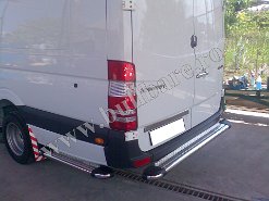Bullbar spate inox M. Sprinter '08+, cod model BS004 (1) Bullbar inox Mercedes Sprinter '08+, praguri inox Mercedes Sprinter '08+, praguri aluminiu Mercedes Sprinter '08+, scut metalic motor Mercedes Sprinter '08+,...