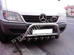 Bullbar inox M. Sprinter '95-'07, cod model B004 (1) Bullbar inox Mercedes Sprinter '95-'07, praguri inox Mercedes Sprinter '95-'07, praguri aluminiu Mercedes Sprinter '95-'07, scut metalic motor Mercedes Sprinter...