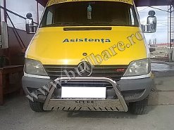 Bullbar inox special M. Sprinter '95-'07 (1) Bullbar inox Mercedes Sprinter '95-'07, praguri inox Mercedes Sprinter '95-'07, praguri aluminiu Mercedes Sprinter '95-'07, scut metalic motor Mercedes Sprinter...
