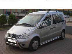 Bullbar inox M. Vaneo '02+, cod model B001 Bullbar inox Mercedes Vaneo '02+, praguri inox Mercedes Vaneo '02+, praguri aluminiu Mercedes Vaneo '02+, scut metalic motor Mercedes Vaneo '02+, carlig...