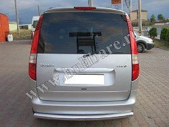 Bullbar spate inox M. Vaneo '02+, cod model BS002 Bullbar inox Mercedes Vaneo '02+, praguri inox Mercedes Vaneo '02+, praguri aluminiu Mercedes Vaneo '02+, scut metalic motor Mercedes Vaneo '02+, carlig...