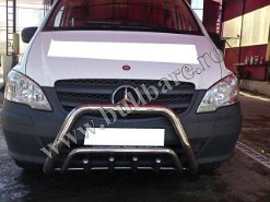 Bullbar inox M. Vito W639 '04+, cod model B004D