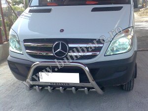 MERCEDES SPRINTER Bullbar inox Mercedes Sprinter, praguri inox Mercedes Sprinter, praguri aluminiu Mercedes Sprinter, scut metalic motor...